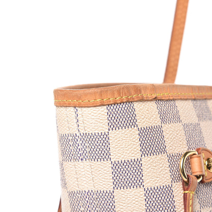 Louis Vuitton Damier Azur Neverfull MM 20 of 25