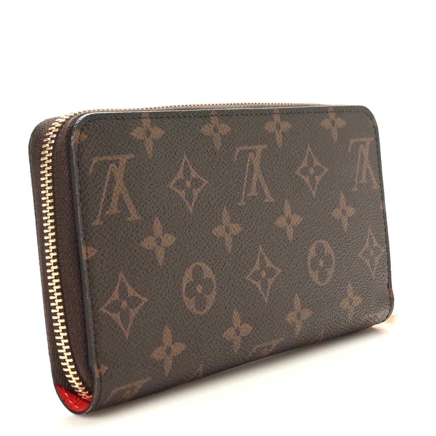 Louis Vuitton Monogram Zippy Wallet Coquelicot 3 of 7