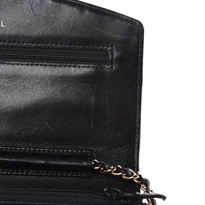 Chanel Caviar Timeless CC Wallet On Chain WOC Black 9 of 10