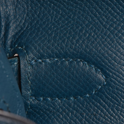 Hermes Epsom Kelly Retourne 28 Colvert Bleu 27 of 32