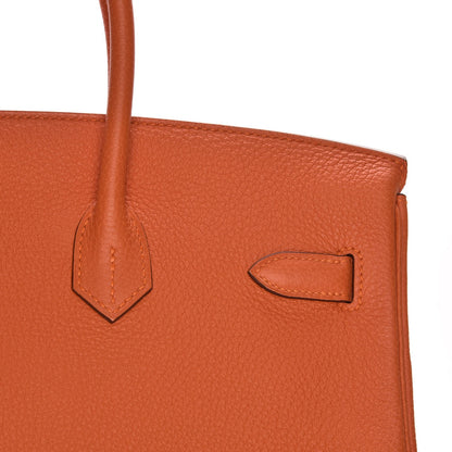 Hermes Togo Birkin 35 Feu 25 of 29