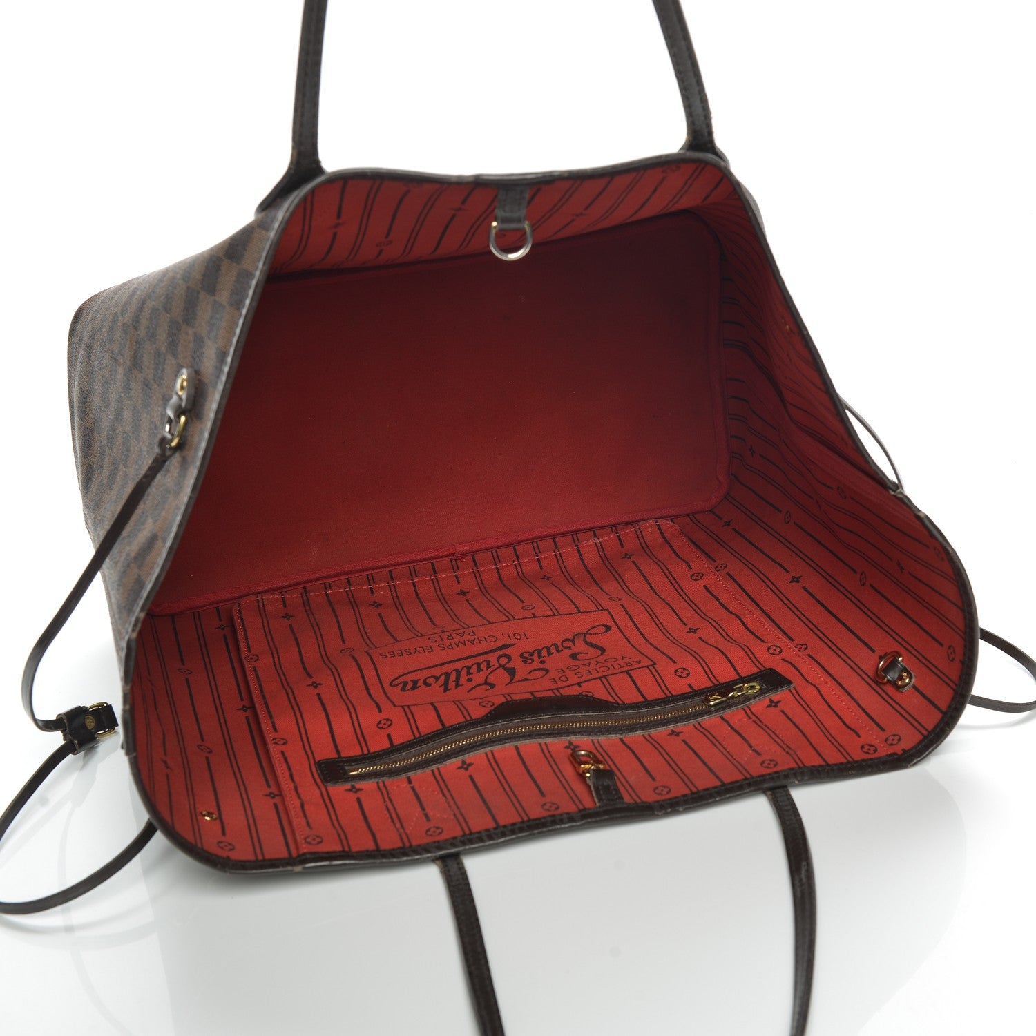 Louis Vuitton Damier Ebene Neverfull GM 6 of 16
