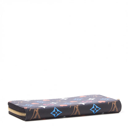 Louis Vuitton Game On Zippy Wallet Black 3 of 7