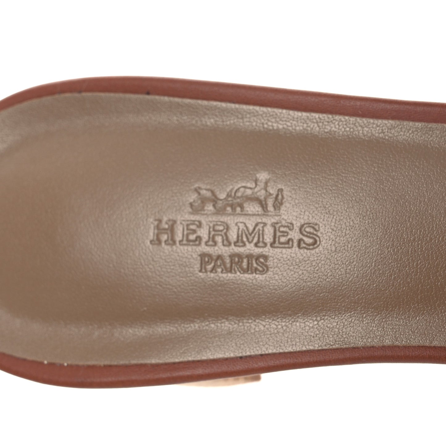 Calfskin Oasis Sandals 39 Gold