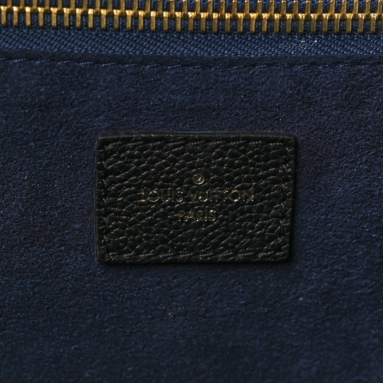 Louis Vuitton Empreinte Monogram Giant Neverfull MM Black 7 of 9