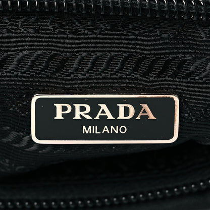 Prada Tessuto Nylon Wristlet Clutch Black 6 of 10