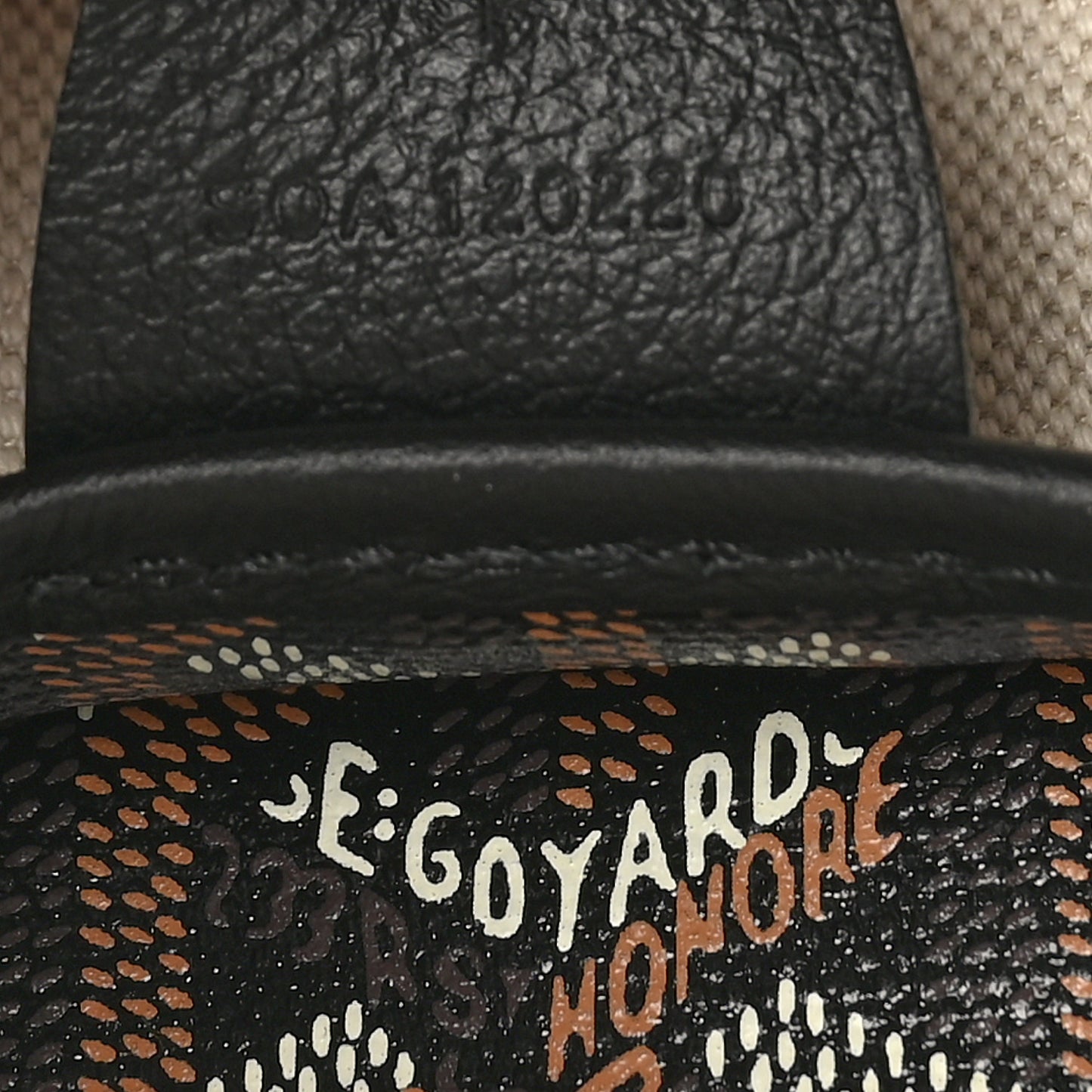 Goyardine Artois MM Black