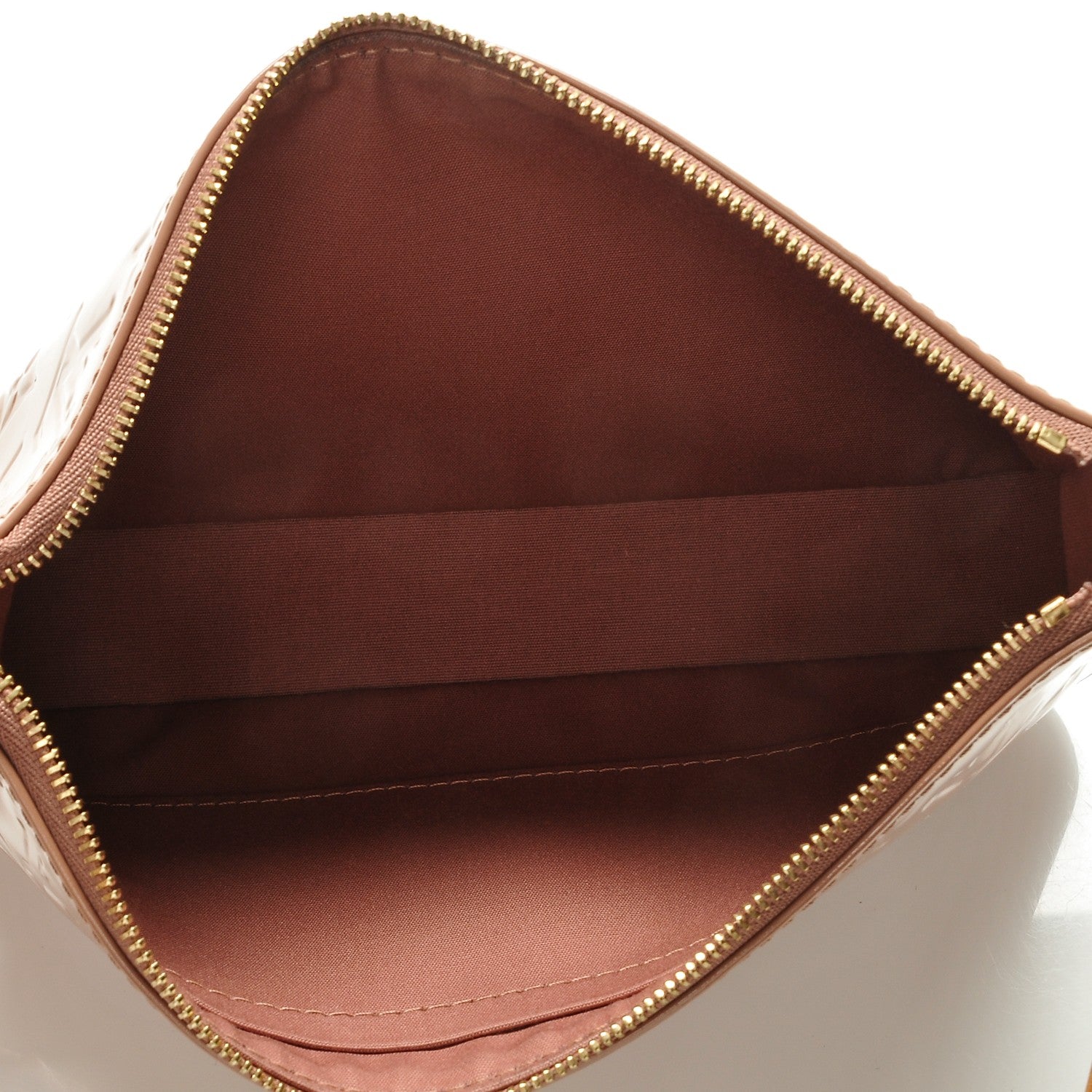 Louis Vuitton Vernis Pochette Accessories NM Rose Velours 6 of 7