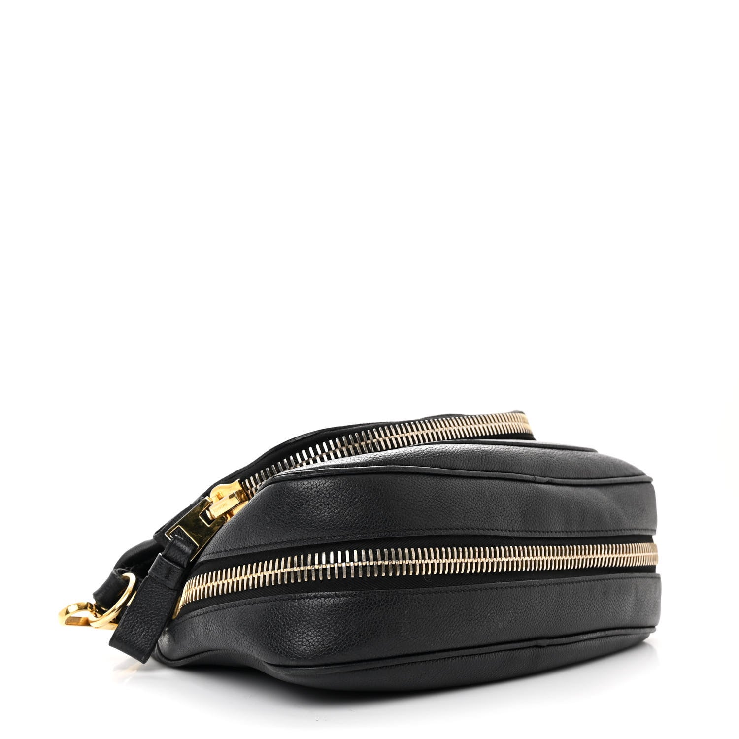Tom Ford Grained Calfskin Medium Jennifer Crossbody Bag Black 4 of 13