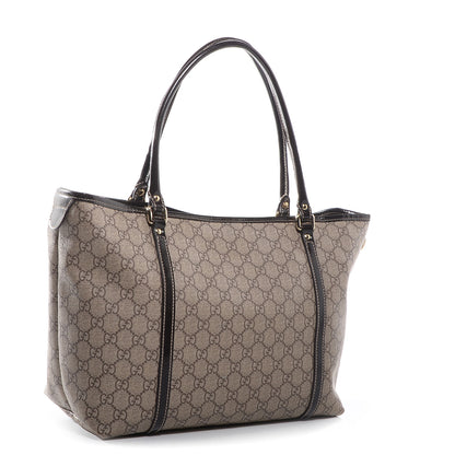 Gucci GG Plus Monogram Tattoo Heart Medium Joy Tote Ebony 2 of 6