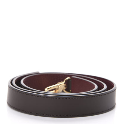 Louis Vuitton Calfskin Bond Street Shoulder Strap Brown Prune 2 of 2