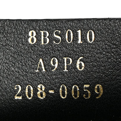 Fendi Canvas Vitello King F is Fendi FF Embroidered Mini Mon Tresor Bucket Bag Black 7 of 8