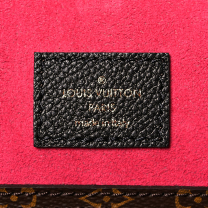 Louis Vuitton Calfskin Monogram Teddy Neverfull MM Black 6 of 9