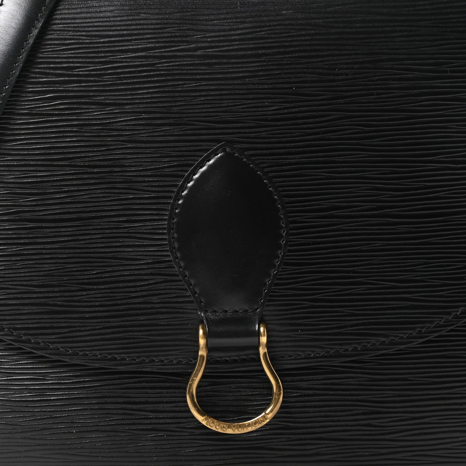 Louis Vuitton Epi Saint Cloud GM Black 7 of 9