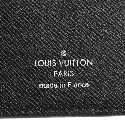 Louis Vuitton Taiga Pocket Organizer NM Black 6 of 9