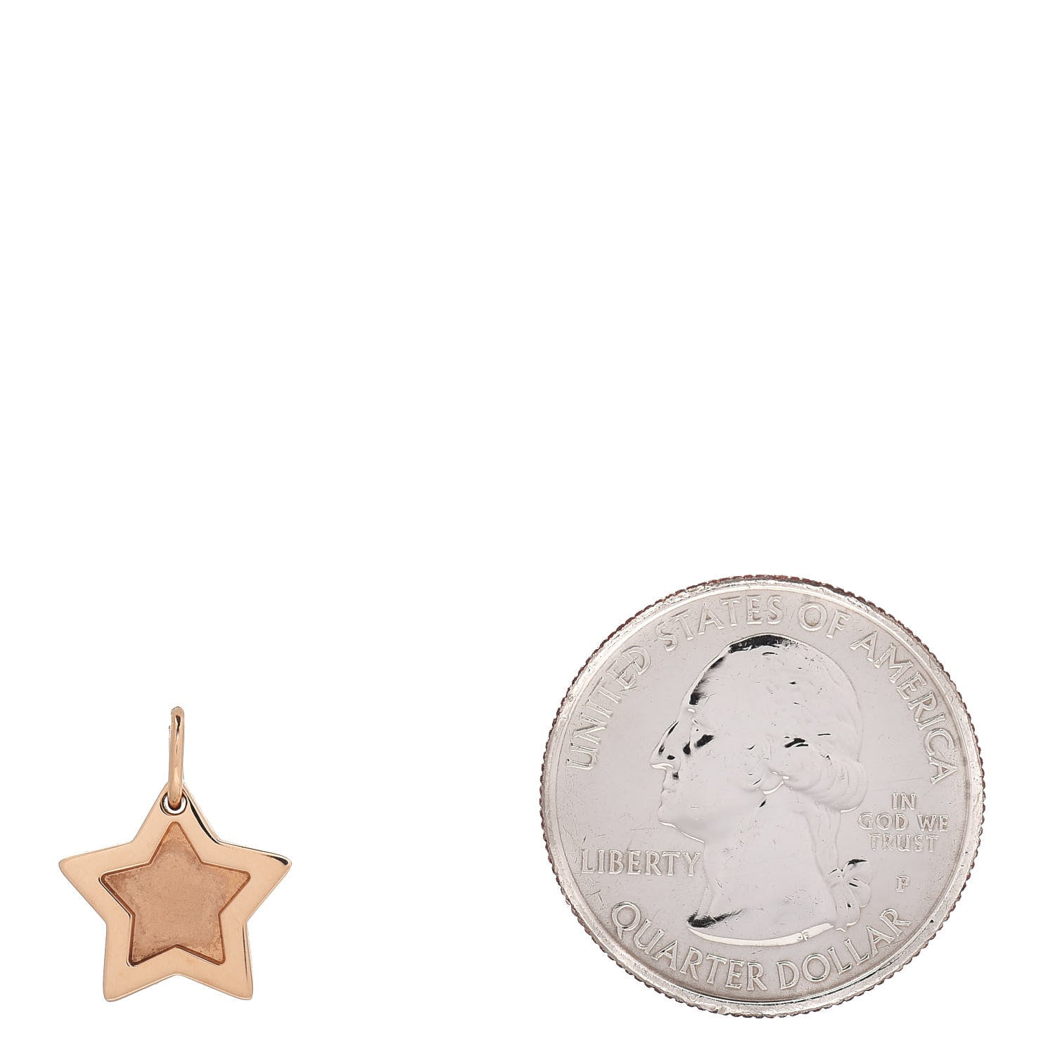 Tiffany 18K Rose Gold Super Star Charm 2 of 3
