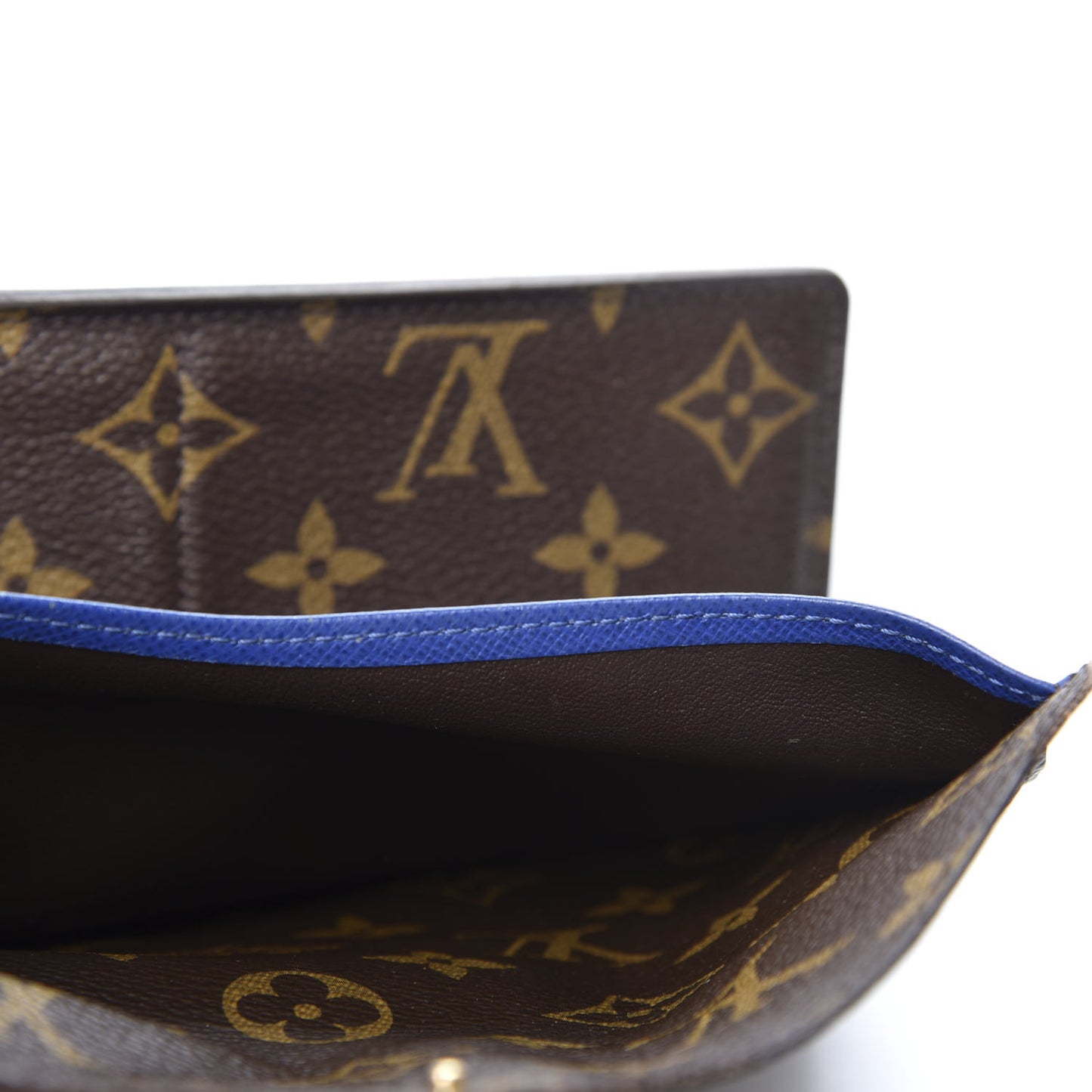 Monogram Josephine Wallet Blue