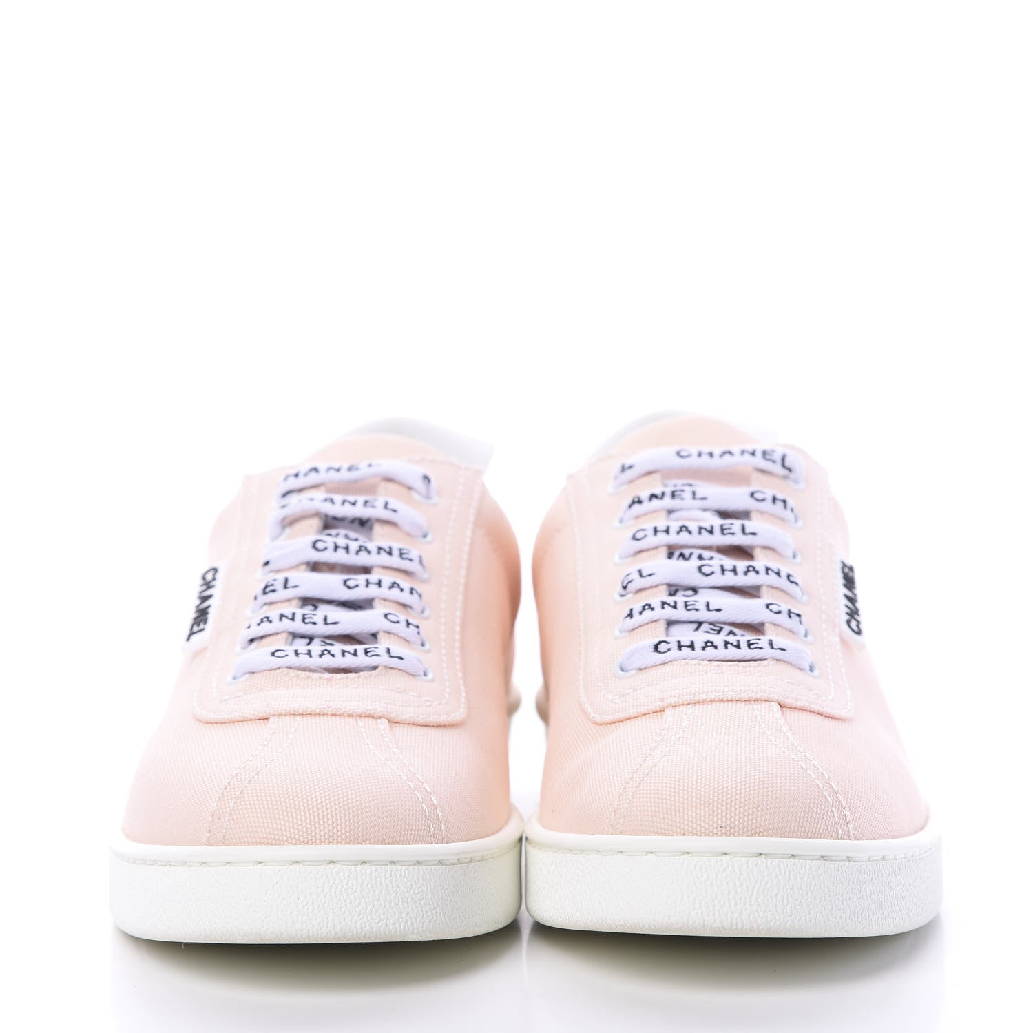 Chanel Canvas Womens Sneakers 40 Light Pink 2 of 9