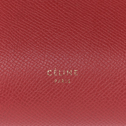 Celine Grained Calfskin Mini Belt Bag Coquelicot 6 of 19