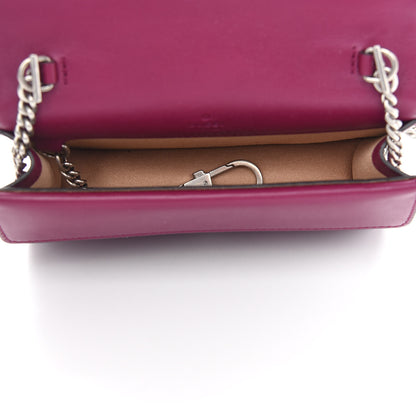 Gucci Velvet Super Mini Dionysus Shoulder Bag Fuchsia Violet Cyclamen 5 of 9