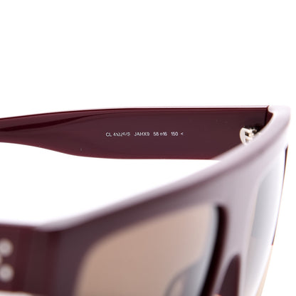 Celine Shadow Sunglasses CL 41026/S Burgundy 6 of 7