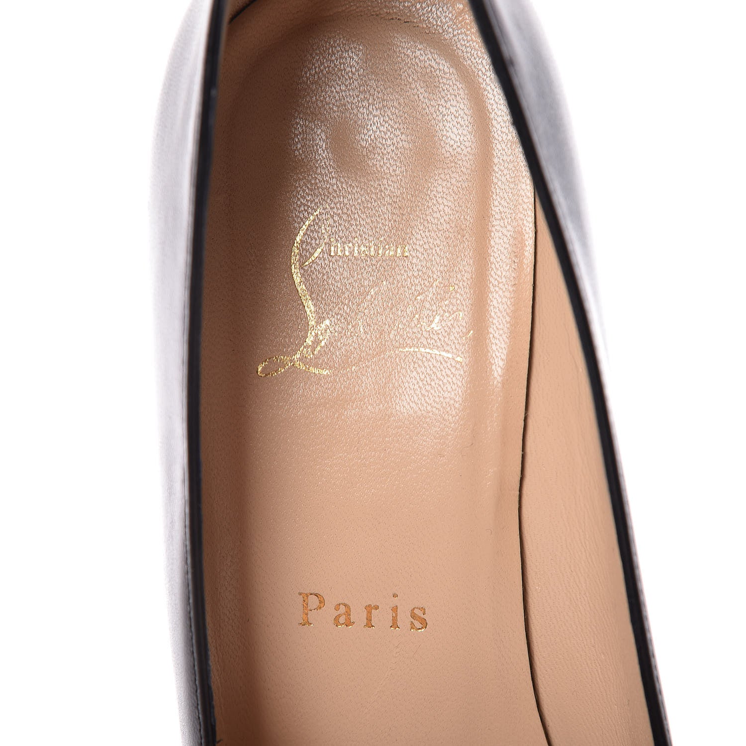 Christian Louboutin Kid Simple 100 Pumps 38 Black 10 of 13
