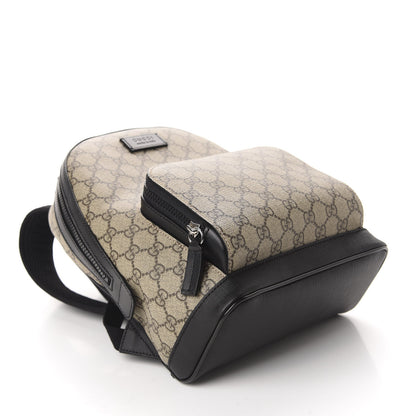 Gucci GG Supreme Monogram Small Eden Day Backpack Black 3 of 10