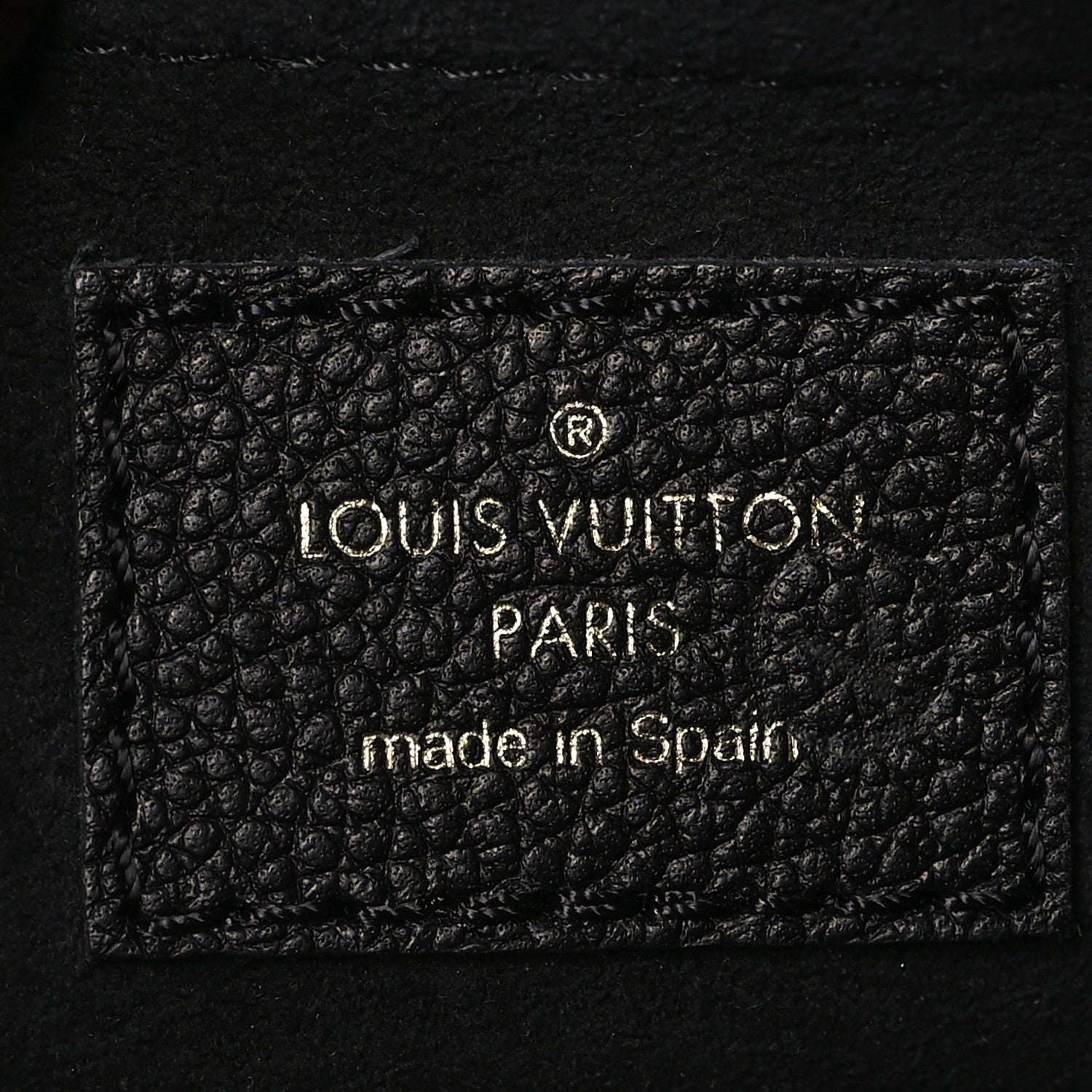 Louis Vuitton Empreinte Monogram Giant Multi Pochette Accessories Black 7 of 9