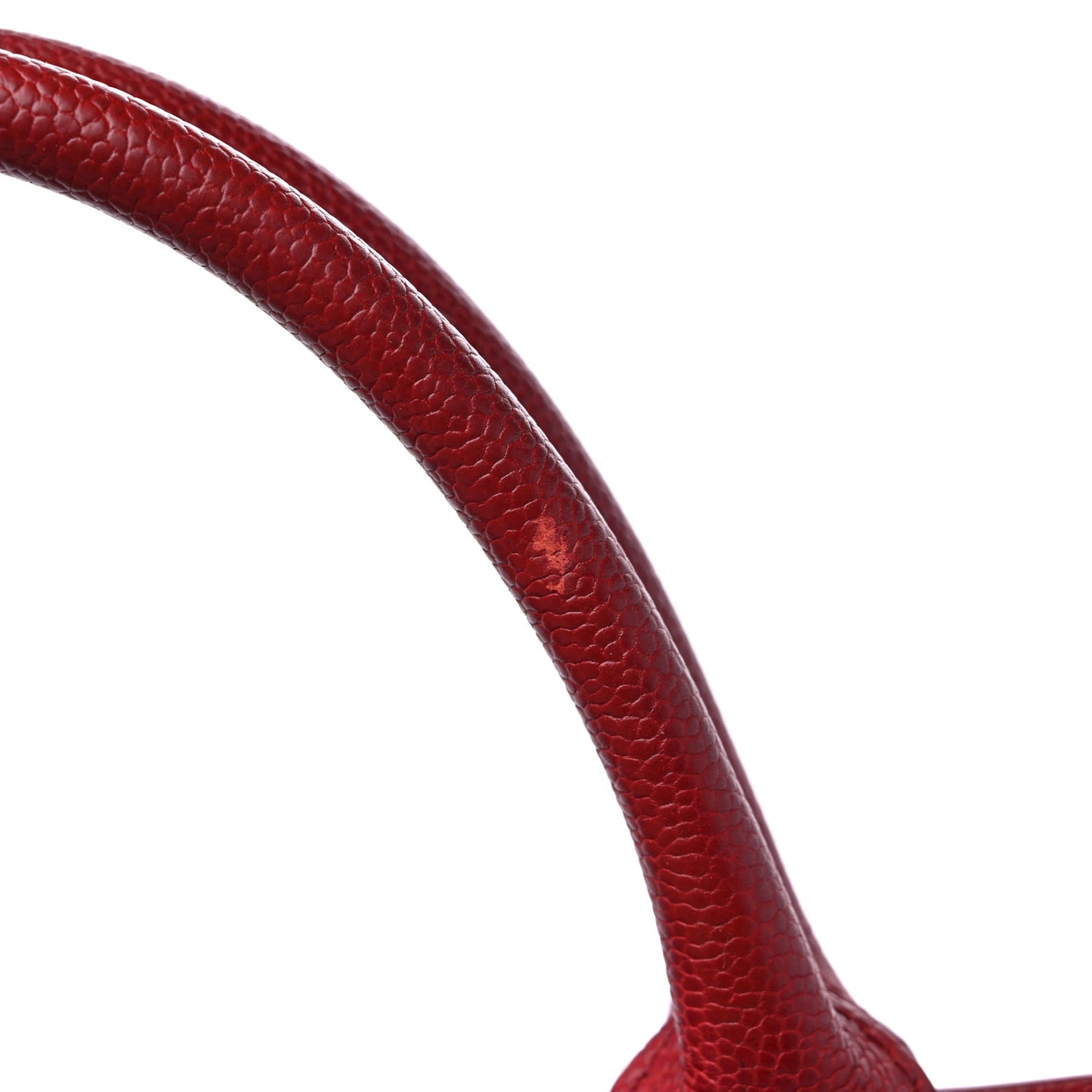 Calfskin Caviar Quilted Large Shopping Tote Red