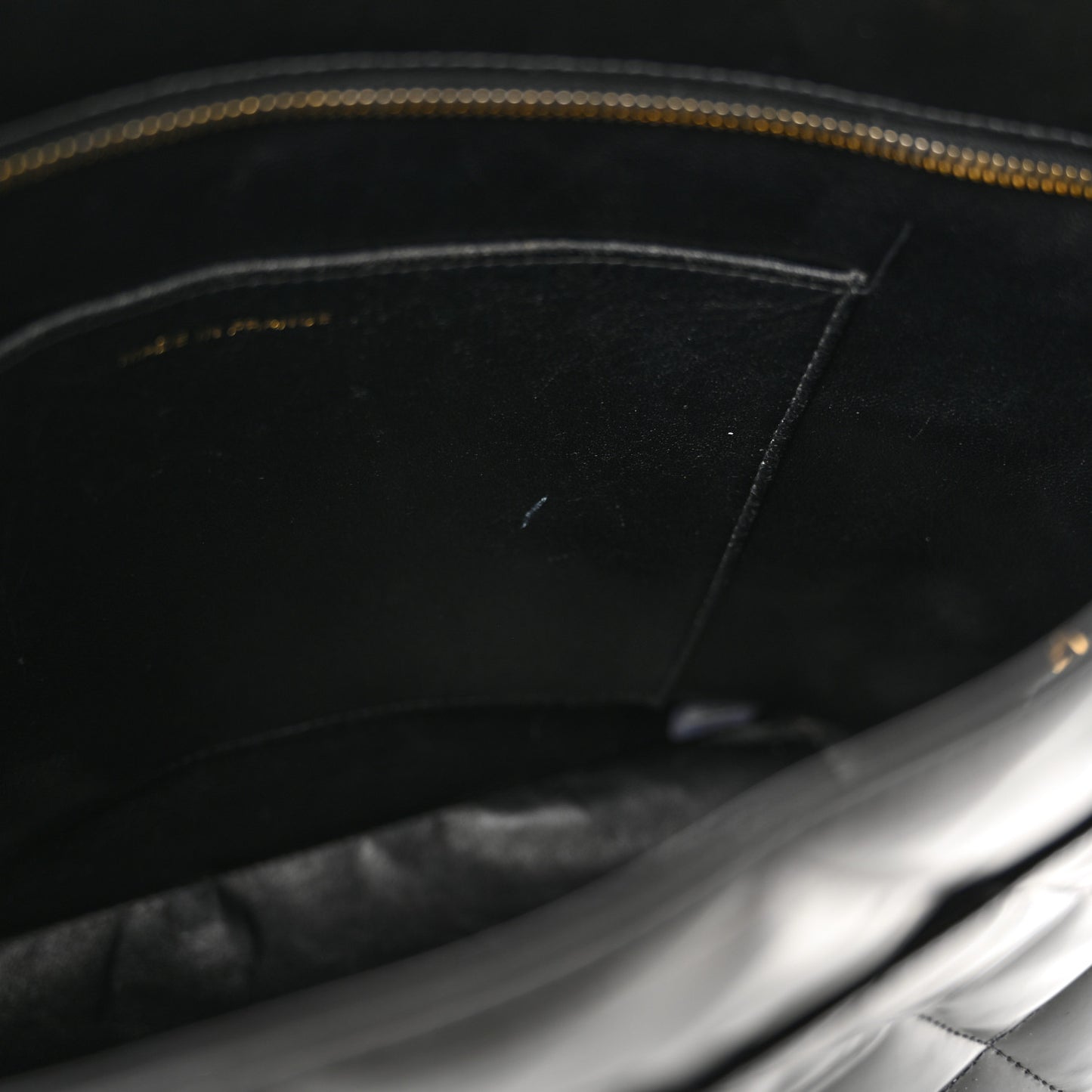 Patent Medallion Tote Black