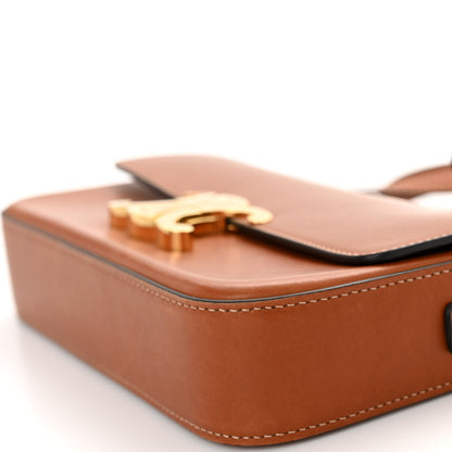 Celine Natural Calfskin Triomphe Shoulder Bag Tan 10 of 10