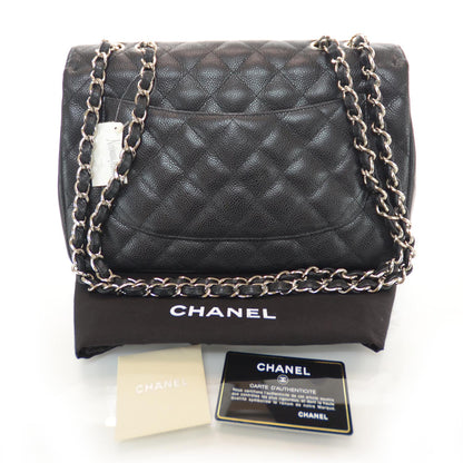 Chanel Caviar Jumbo Single Flap Black 3 of 10