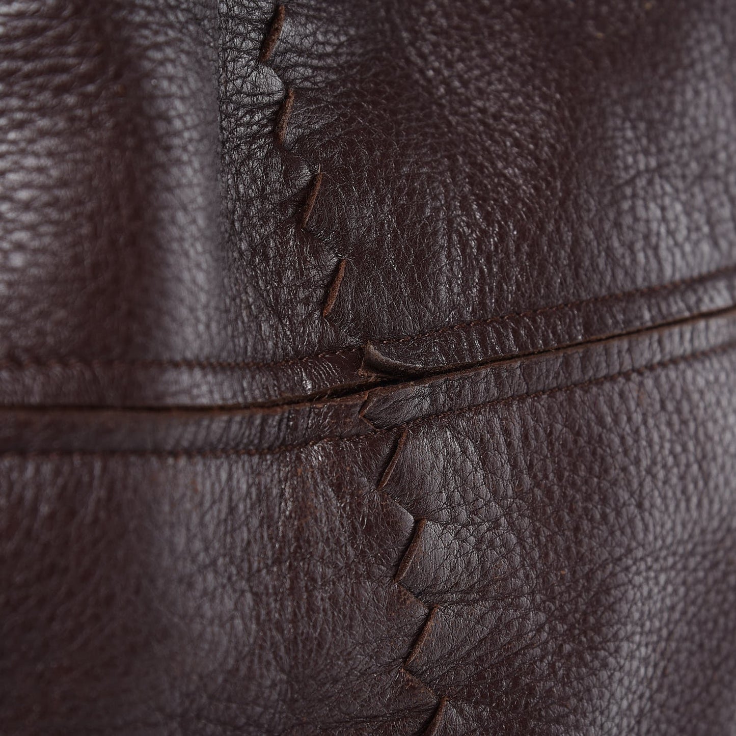 Cervo Deerskin Julie Tote Ebano