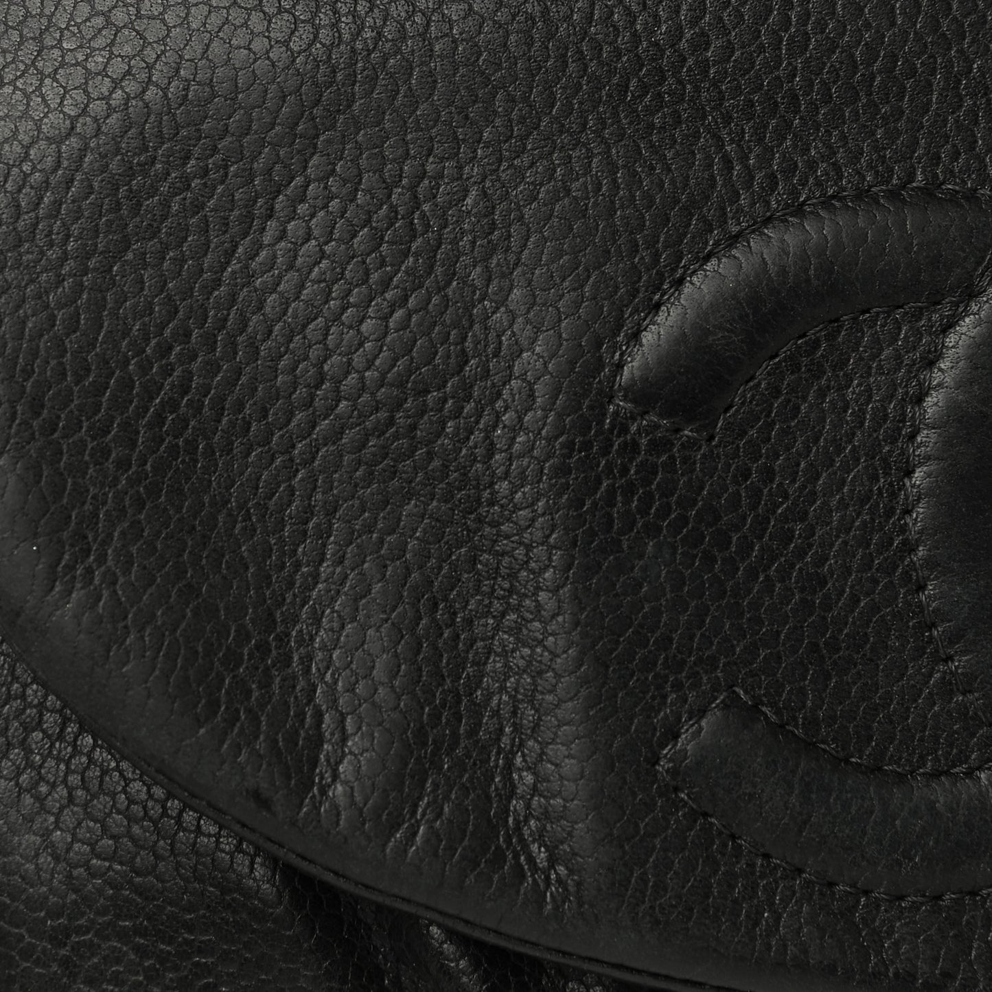 Caviar Half Moon Wallet On Chain WOC Black