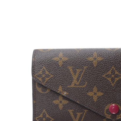 Louis Vuitton Monogram Josephine Wallet Fuchsia 7 of 9