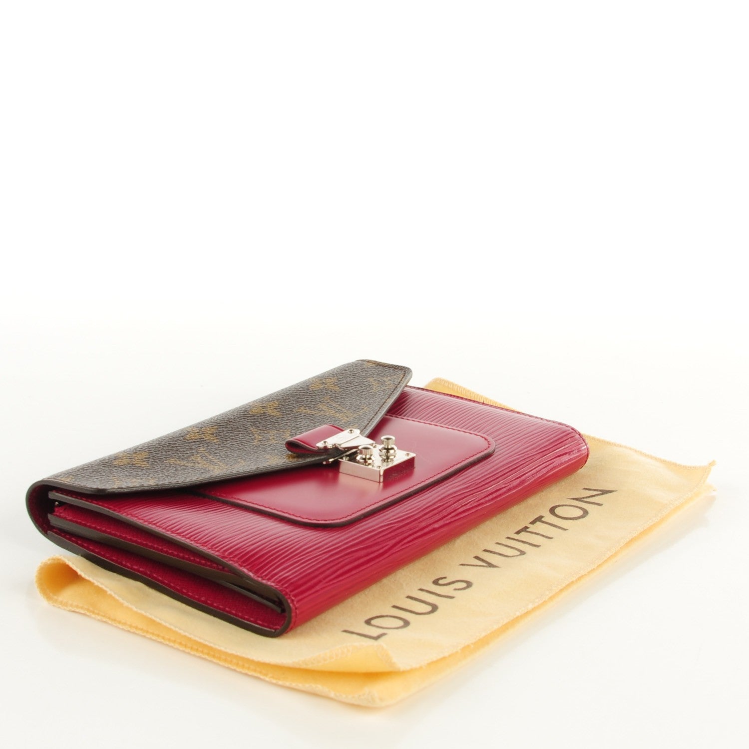 Louis Vuitton Monogram Marie Rose Wallet Fuchsia 4 of 7