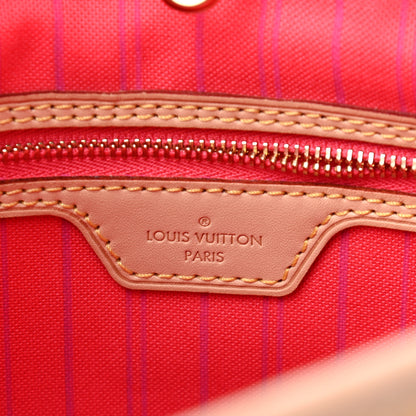 Louis Vuitton Damier Azur Delightful PM Pink 6 of 9