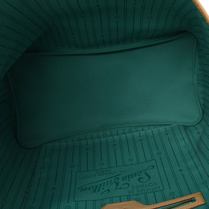 Louis Vuitton Monogram My LV Heritage Neverfull Turquoise White 5 of 11