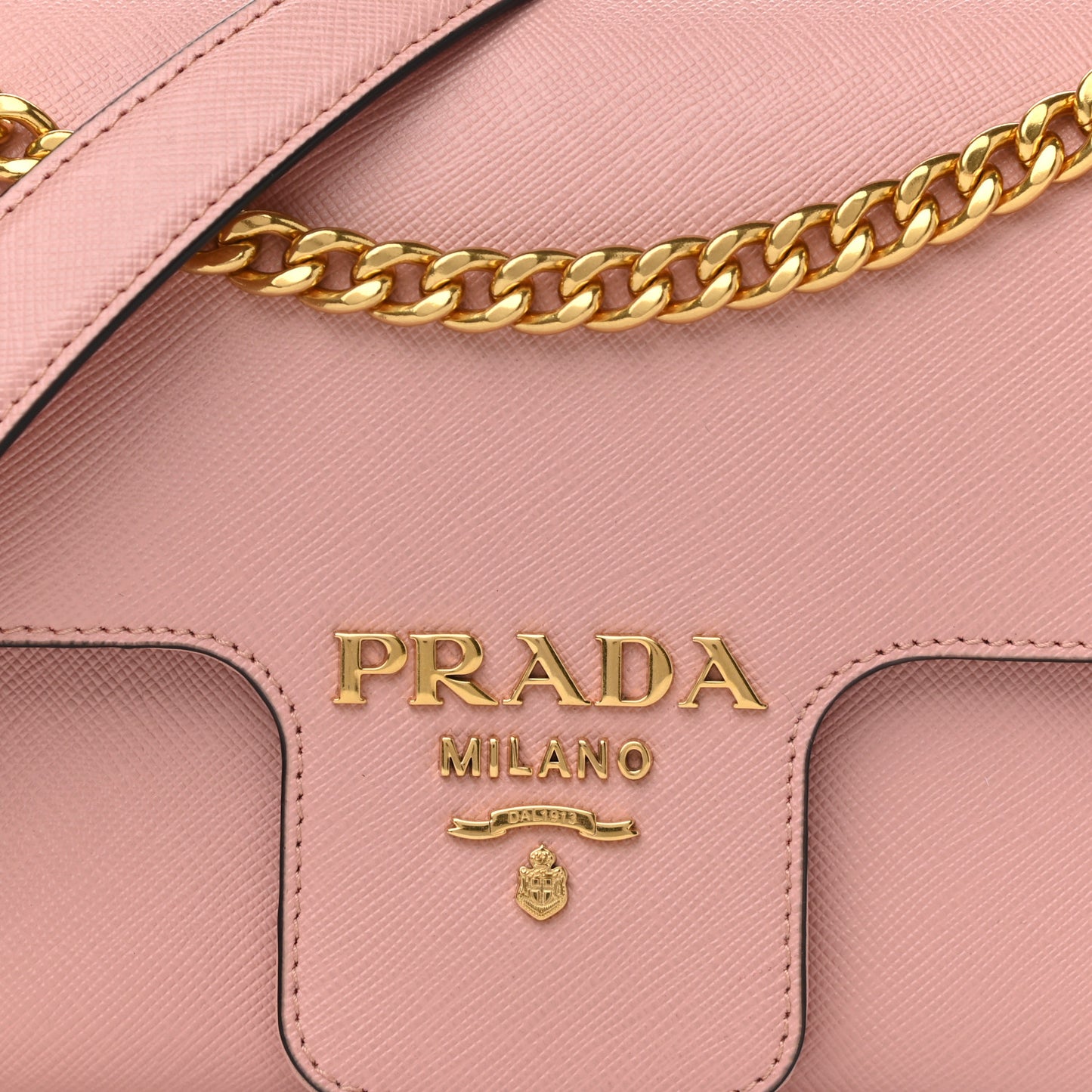 Saffiano Flap Shoulder Bag Orchidea