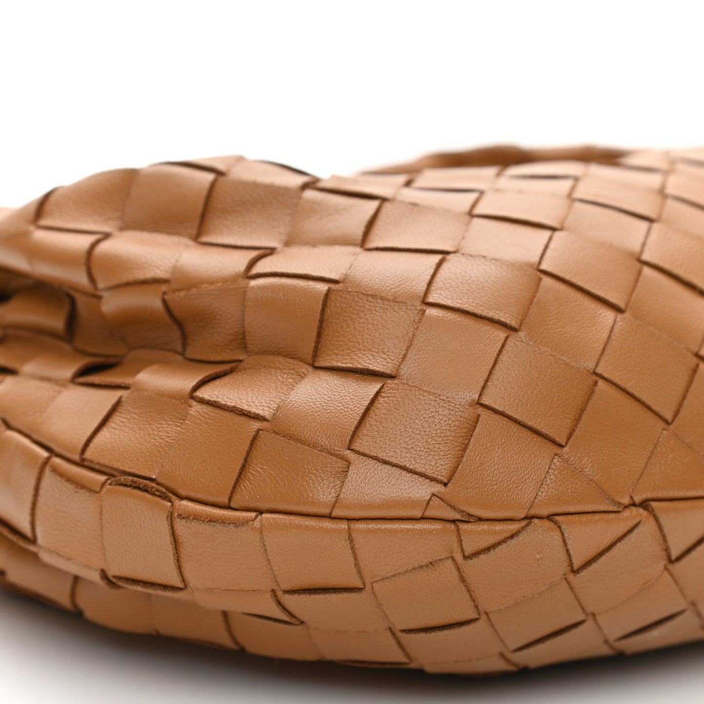 Nappa Intrecciato Mini Jodie Caramel