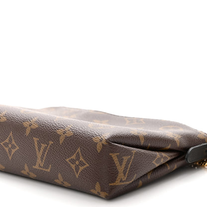 Louis Vuitton Monogram Pallas Clutch Black 8 of 9