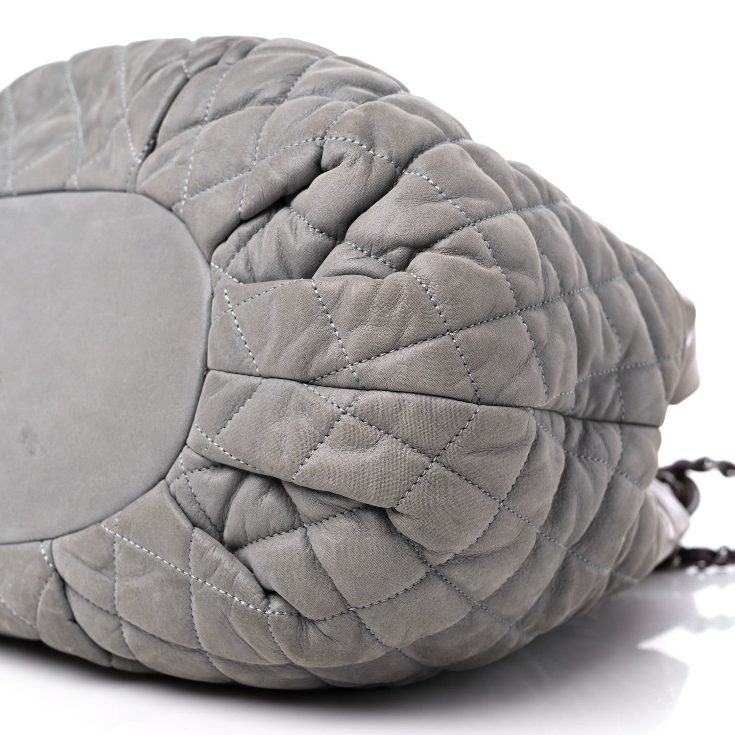 Chanel Iridescent Calfskin Quilted Small In The Mix Tote Grey 9 of 14