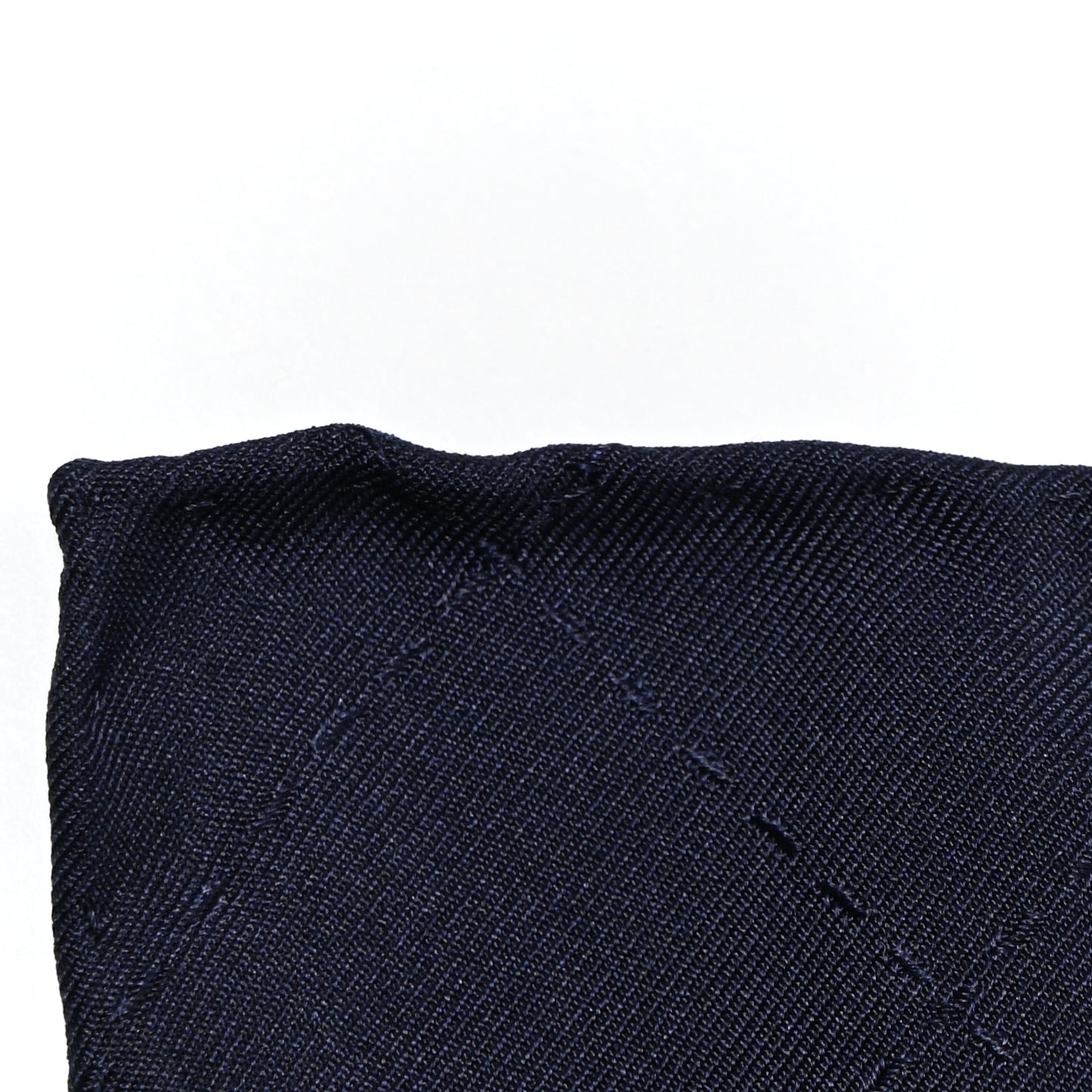 Silk CC Square Scarf Navy