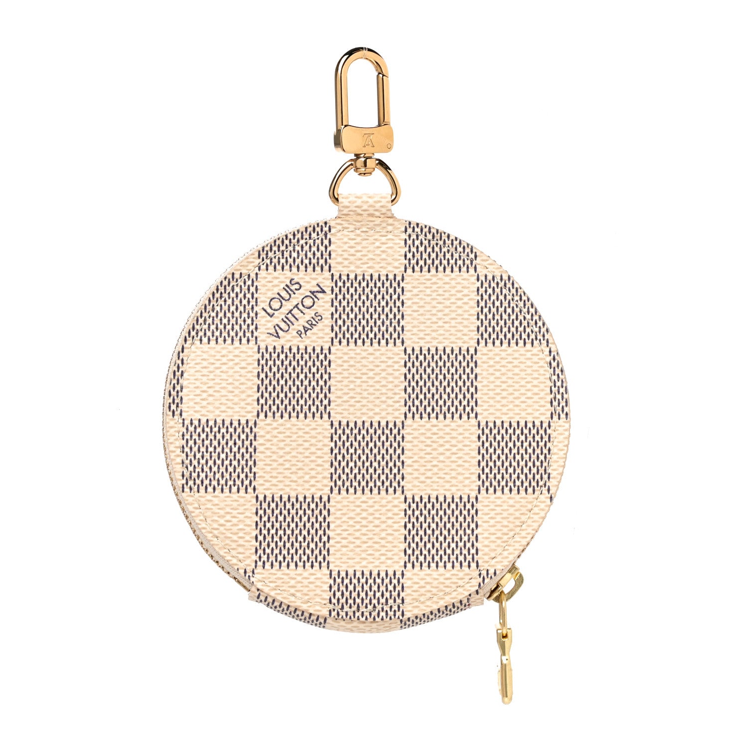 Louis Vuitton Damier Azur 2021 Christmas Animation Hollywood Bag Charm Fuchsia 3 of 6
