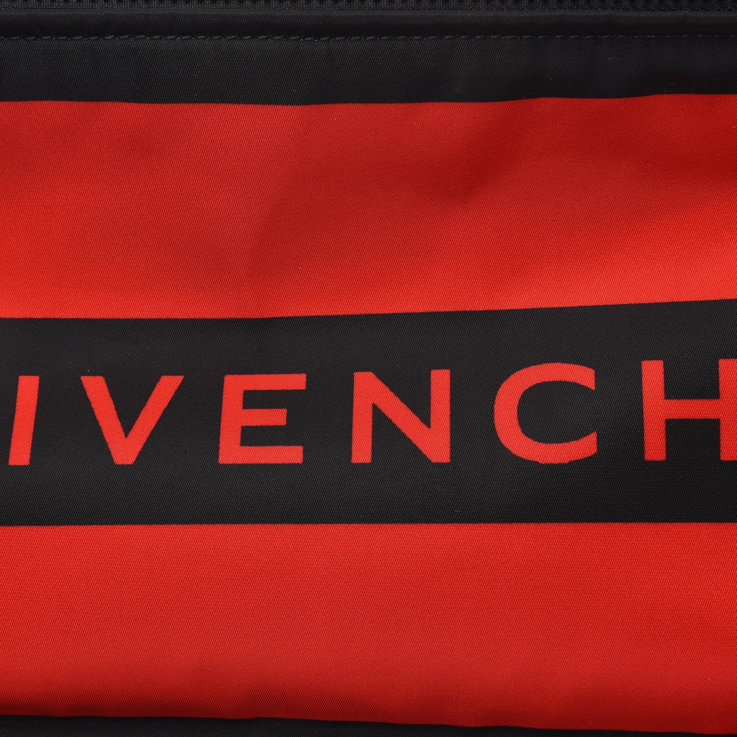 Givenchy Nylon Large Ice Cooler Pandora Messenger Black Red 9 of 11