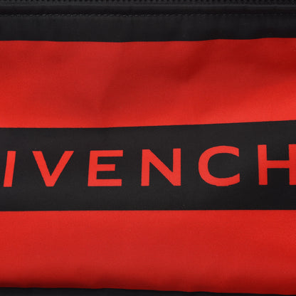 Givenchy Nylon Large Ice Cooler Pandora Messenger Black Red 9 of 11