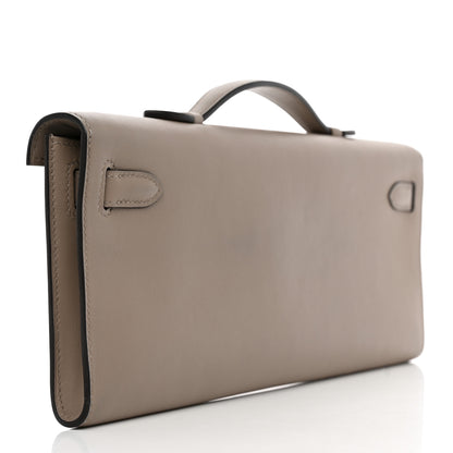 Hermes Swift Kelly Cut Clutch Pochette Gris Asphalt 3 of 10