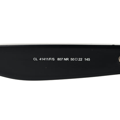 Celine Acetate Luca Sunglasses CL 41411/F/S Black Black 6 of 7