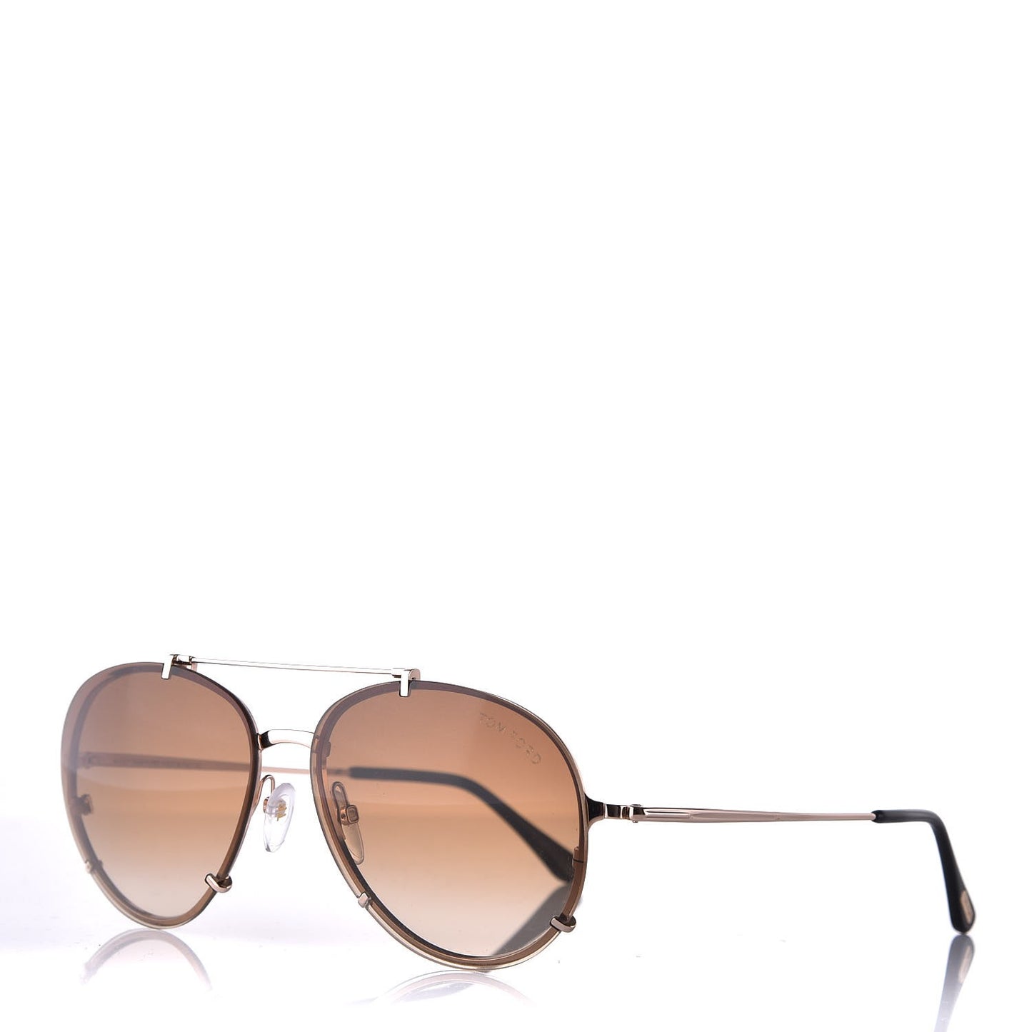 Oval Dickon Sunglasses TF 527 Brown