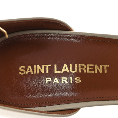 Saint Laurent Calfskin 110 Opyum Sandals 37 Real Beige 6 of 8